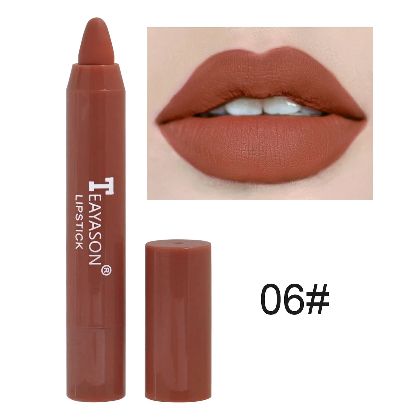 12 Colors Sexy Matte Lipstick Waterproof Long Lasting Makeup - LIPOXI
