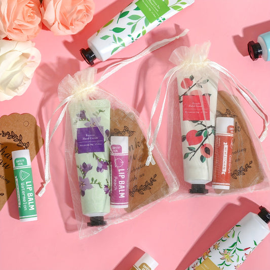 30 Luxury Hand Cream & Lip Balm Gift Sets - LIPOXI