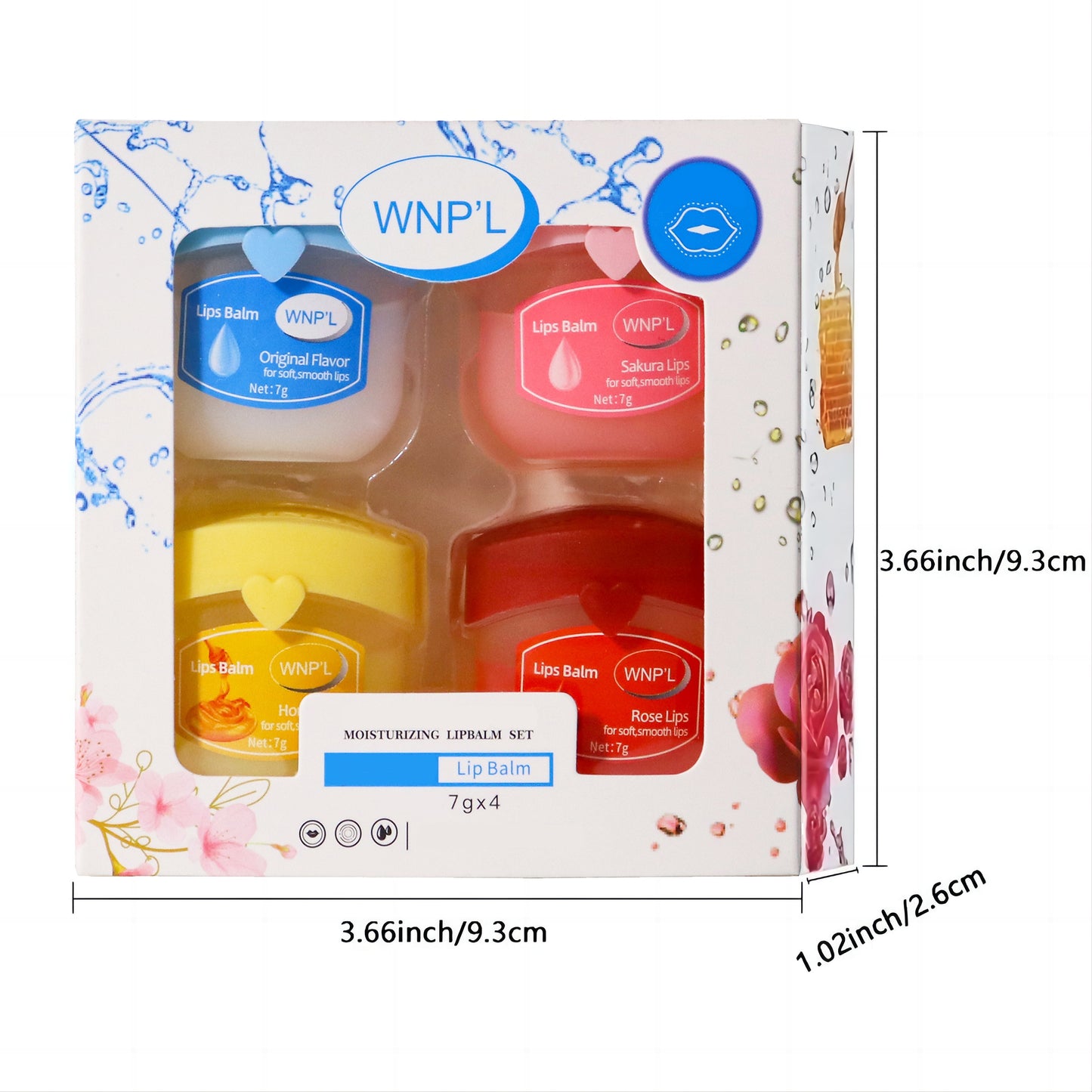 4 PCS Balm Set - LIPOXI