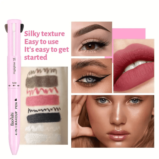 4-in-1 Glam Pen All-in-One Colorful Makeup Essentials - LIPOXI
