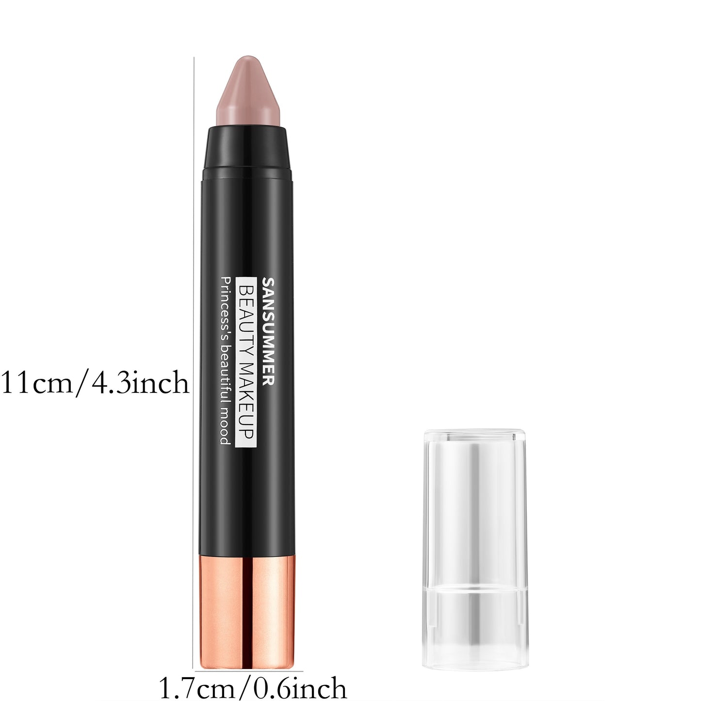 Brown Matte Lipstick Crayons - LIPOXI