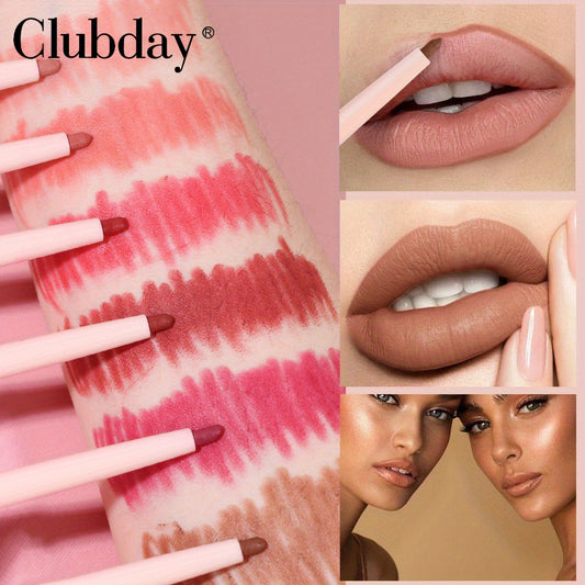 Clubday Vibrant Lip Liner Crayon Set - LIPOXI