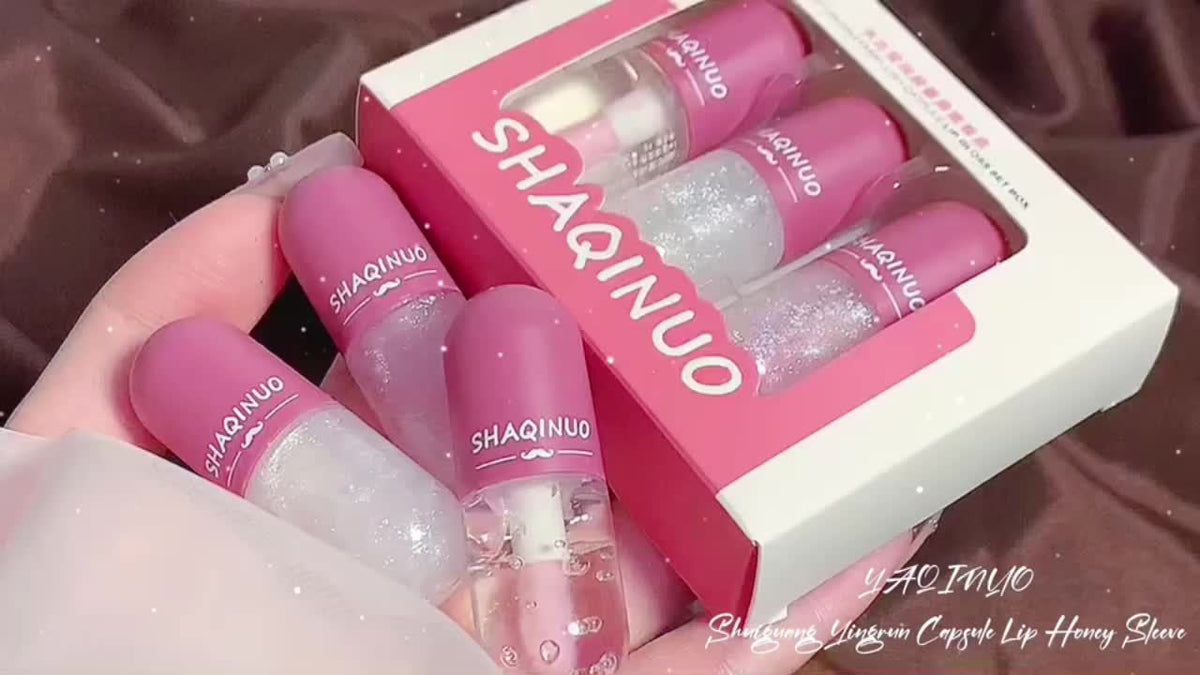 Color-Changing Glitter Lip Gloss Set - LIPOXI