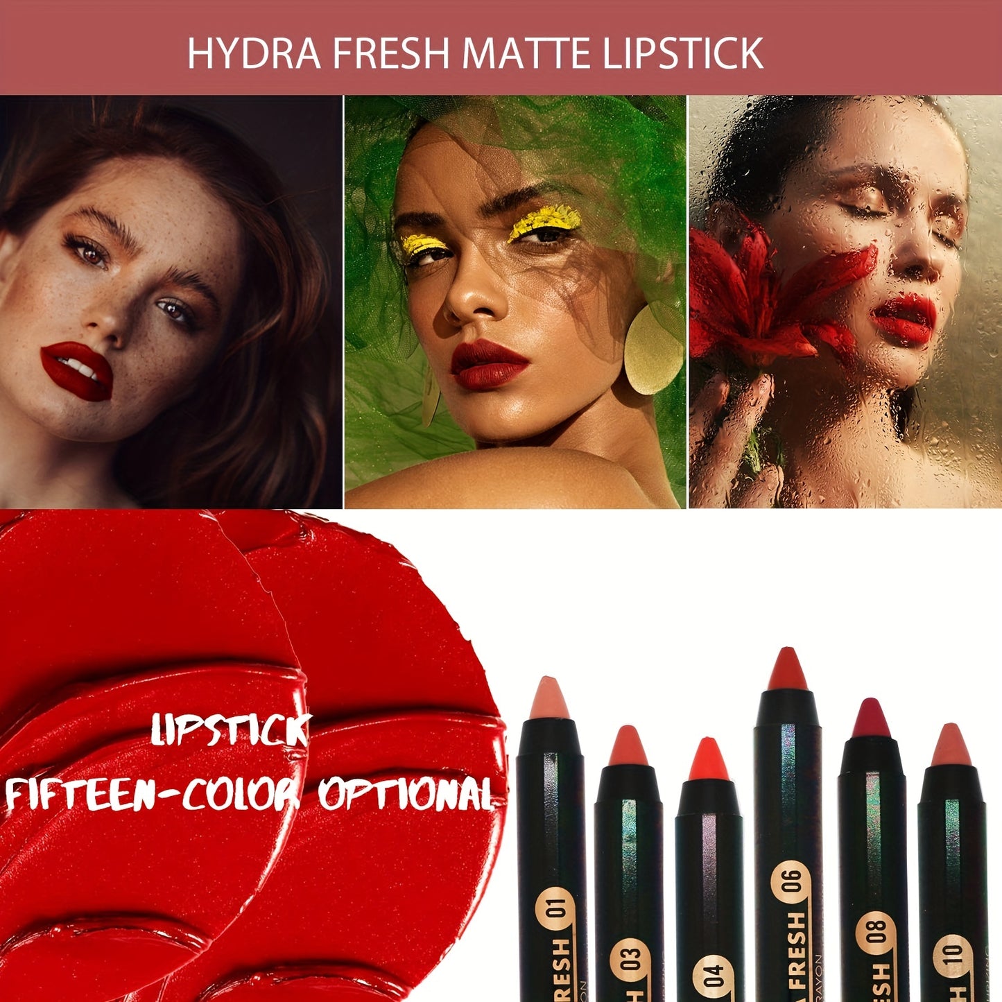 Crayon Lipstick Pencil Set - LIPOXI
