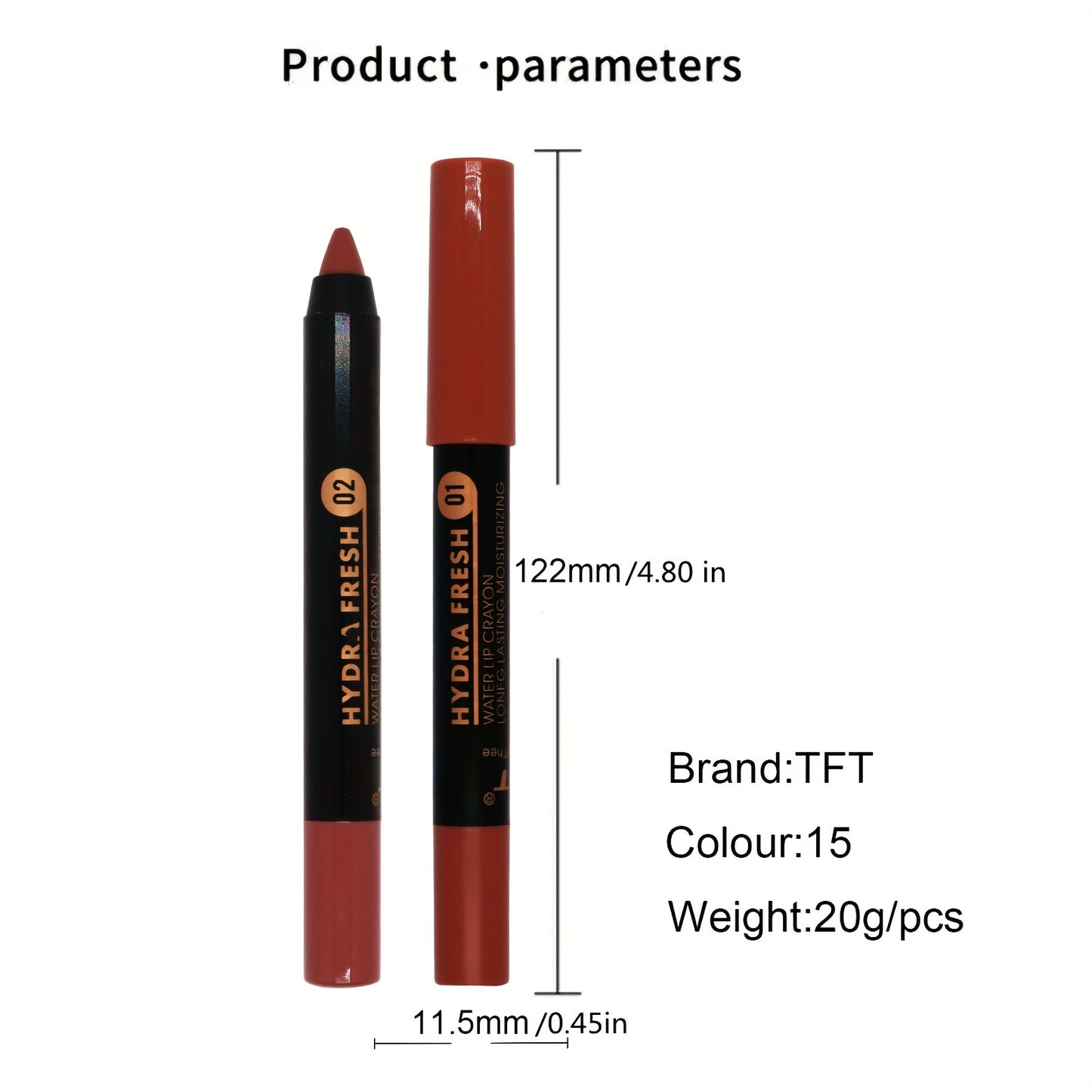 Crayon Lipstick Pencil Set - LIPOXI