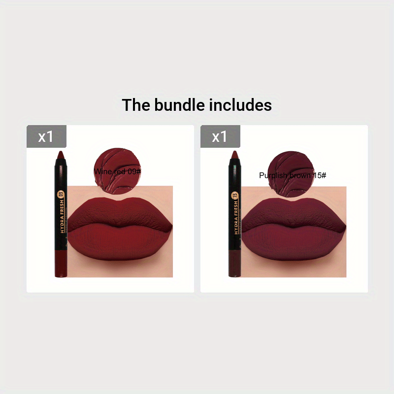 Crayon Lipstick Pencil Set - LIPOXI