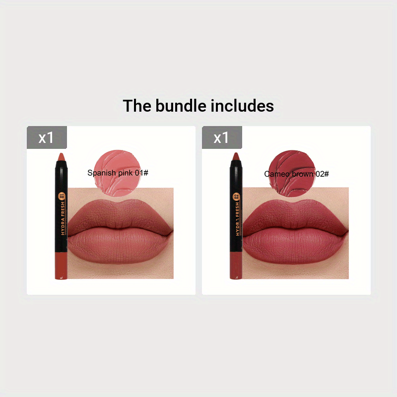 Crayon Lipstick Pencil Set - LIPOXI