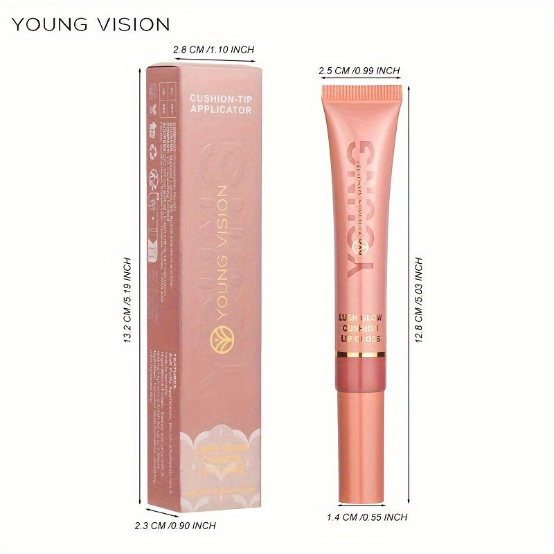 Cushion-Tip Glossy Lip Glaze - LIPOXI