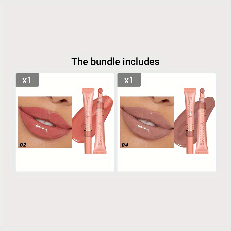 Cushion-Tip Glossy Lip Glaze - LIPOXI