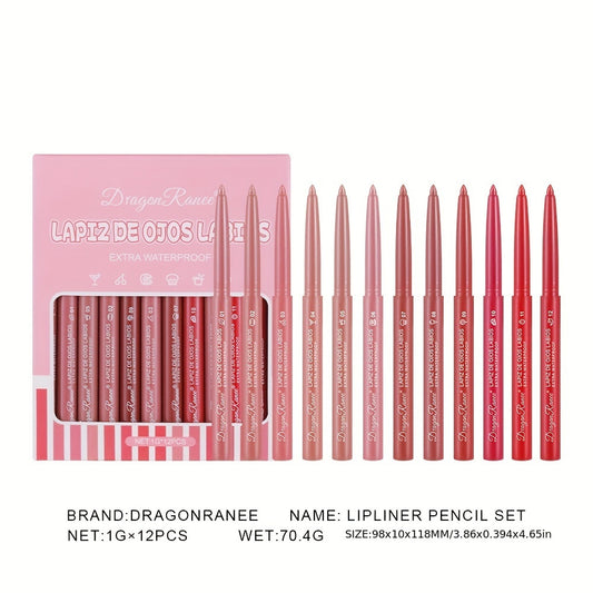 Dragon ranee Lip Liners Set - LIPOXI