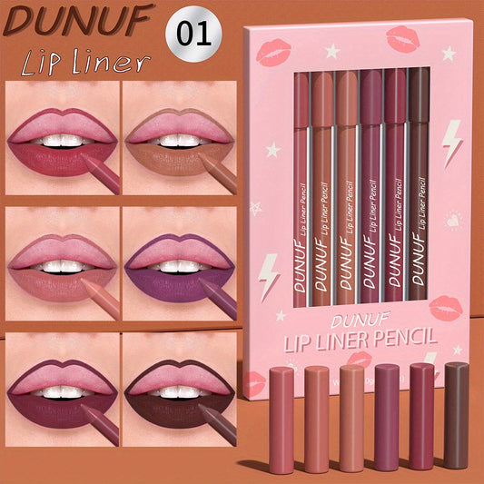 FLORA RUBY 6-Piece Lip Liner Set - LIPOXI