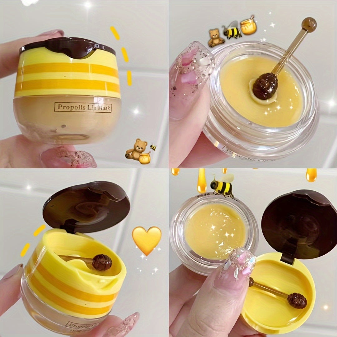 Honey Pot Propolis Lip Mask Balm - LIPOXI