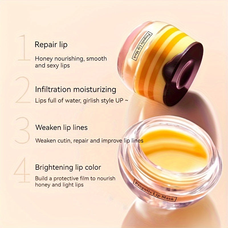 Honey Pot Propolis Lip Mask Balm - LIPOXI