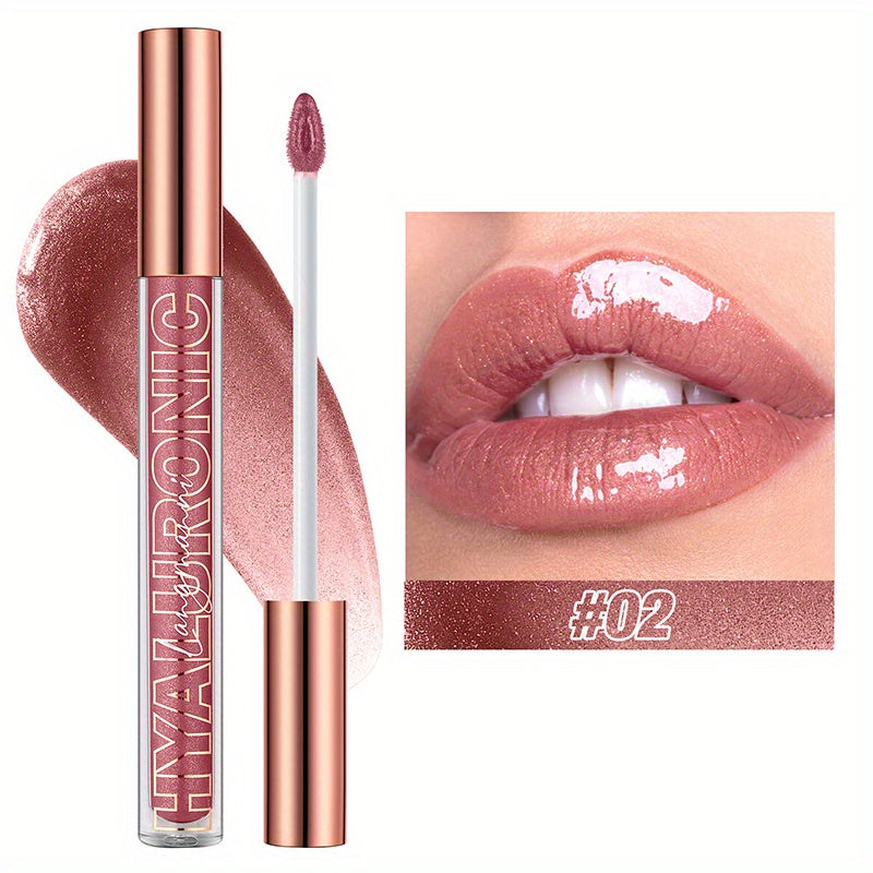 Hyaluronic Acid Glitter Lip Gloss Set - LIPOXI