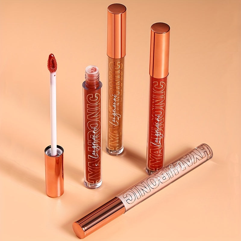 Hyaluronic Acid Glitter Lip Gloss Set - LIPOXI