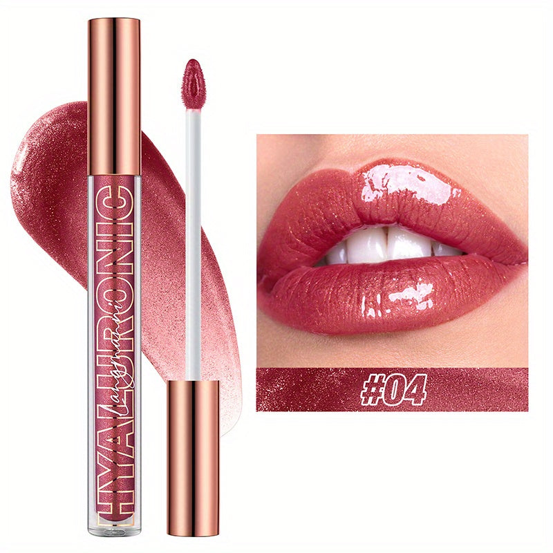 Hyaluronic Acid Glitter Lip Gloss Set - LIPOXI