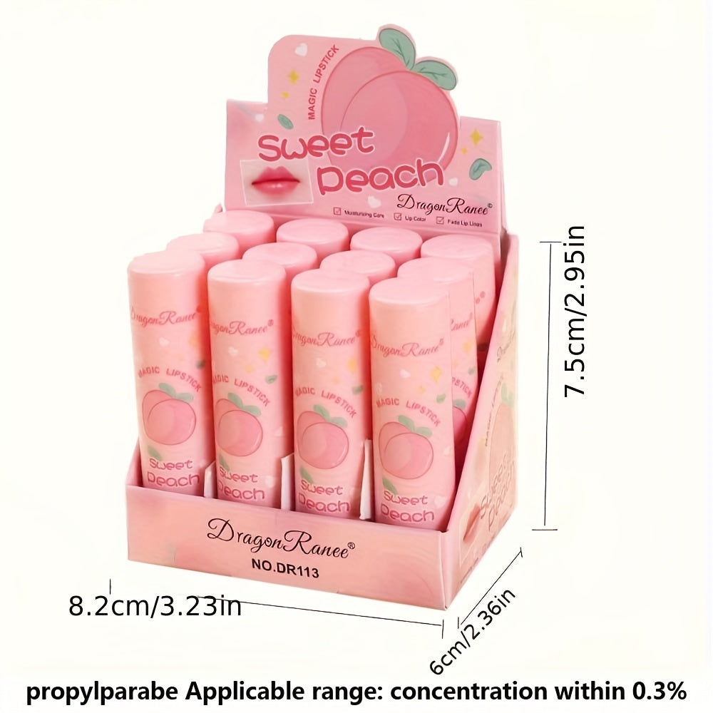 Peach Pink Magic Lip Balm Set - LIPOXI