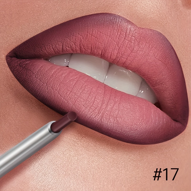 Pudaier Ultimate 17-Color Lip Liner Set - LIPOXI