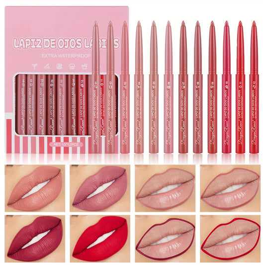 Vibrant Velvet Lip Liner Set - LIPOXI