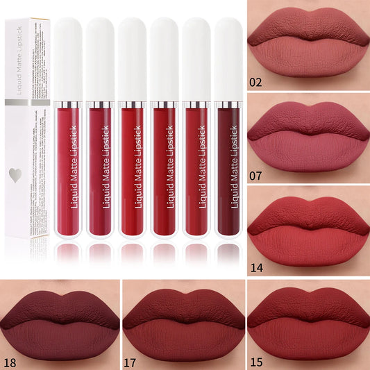 YIYUEQIANLI Velvet Matte Lipstick - LIPOXI