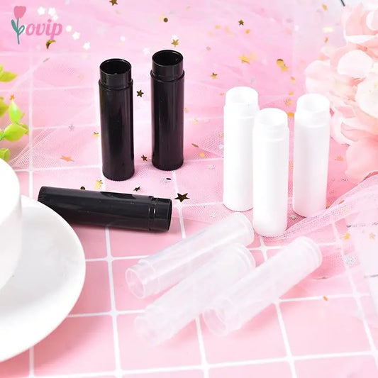 YOVIP 100pcs Refillable 5ml Lip Balm Tubes - LIPOXI