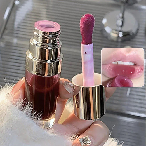 Unlock Soft Lips with Jelly Violet Glass Lip Oil