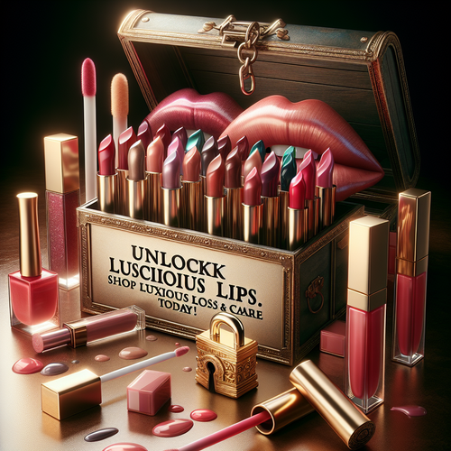 Unlock Luscious Lips: Shop Luxurious Gloss & Care Today!