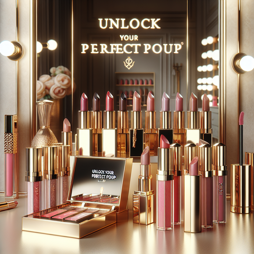 Unlock Your Perfect Pout with LIPOXI's Luxe Lip Collection