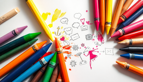 Unleash Your Creativity: Styling Tips for an 8-Color Crayon Kit