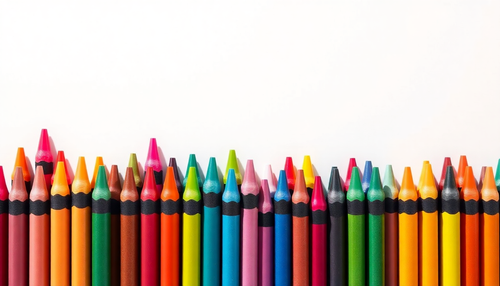 From Nude to Bold: Shades You'll Find in an 8 Colors Crayon Set