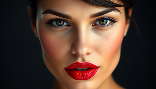 Entfesseln Sie Ihr Selbstvertrauen mit kräftigem rotem Lippenstift