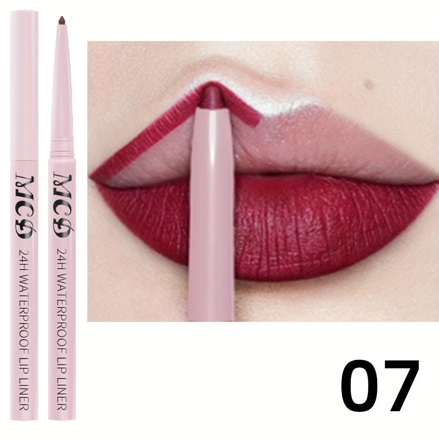 MCD Waterproof Lip Liner Crayon Set - LIPOXI