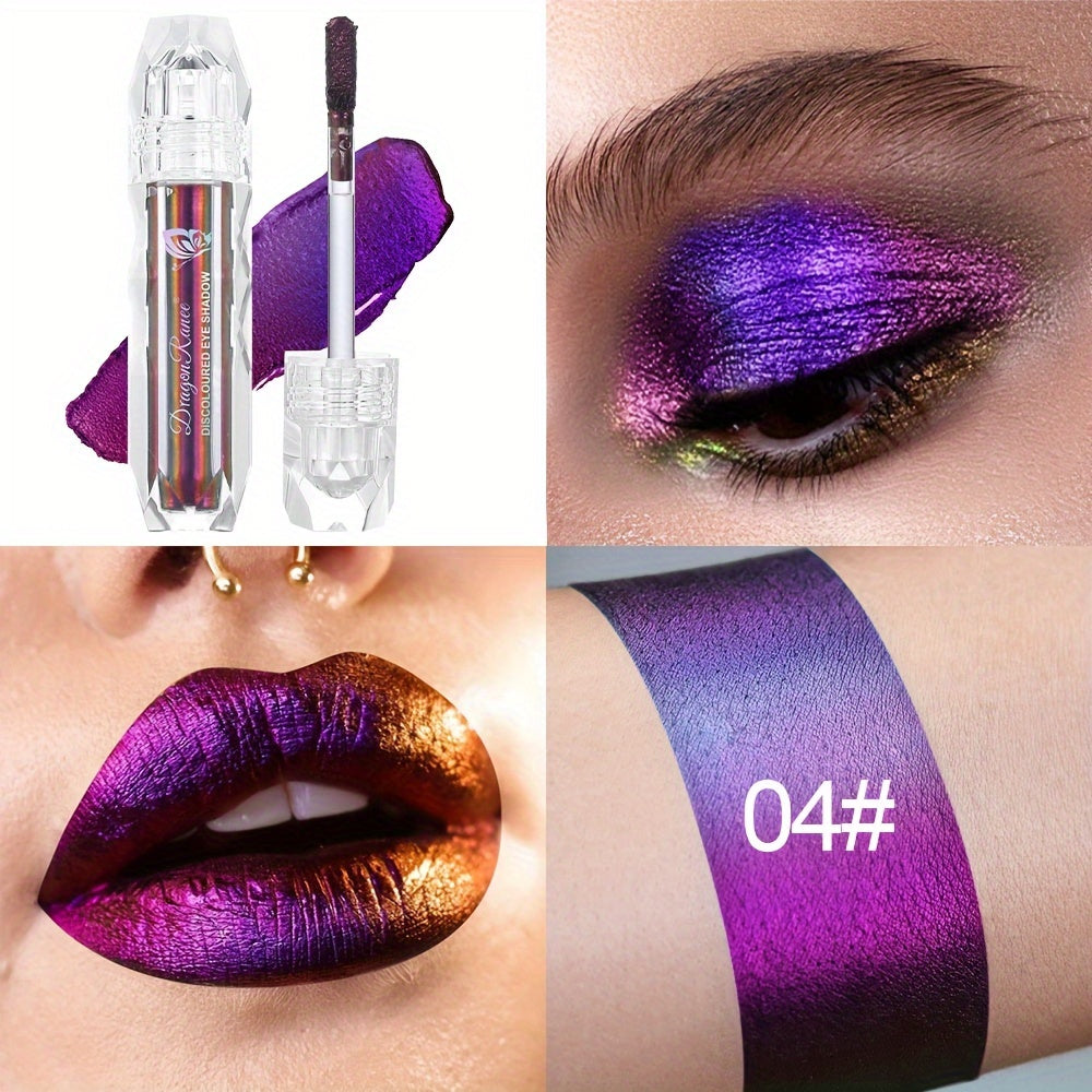 9-Color Metallic Holographic Makeup Set - LIPOXI