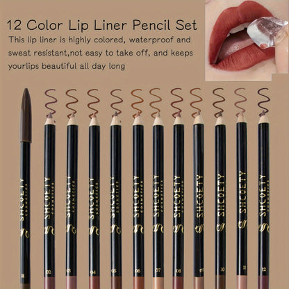 Brown Matte Lip Liners Collection - LIPOXI