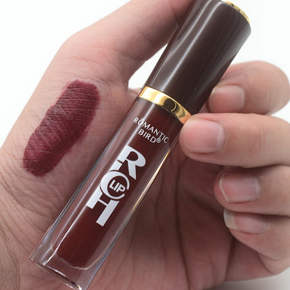 Dark Red Matte Liquid Lipstick - LIPOXI