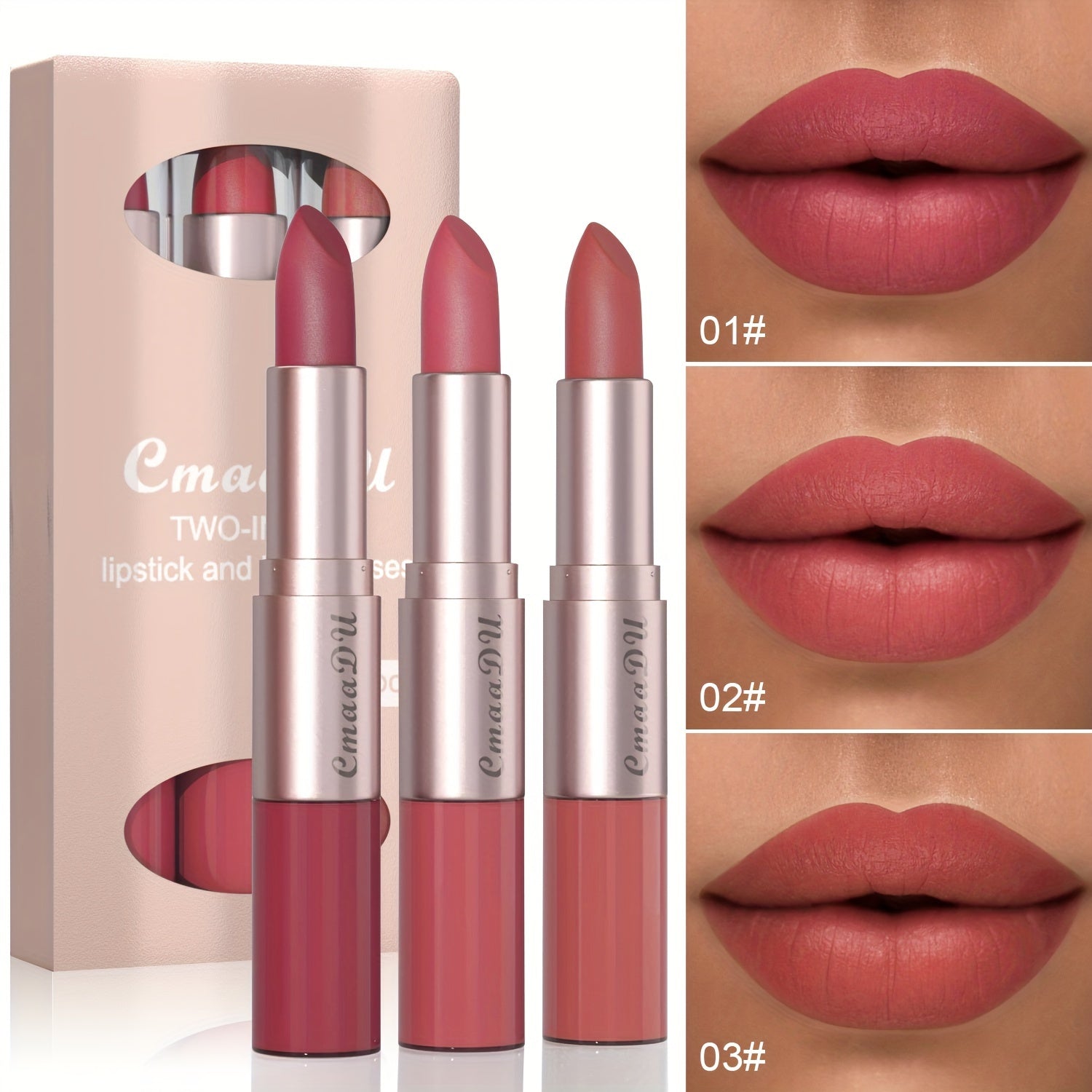 Cmaadu lipstick and lip gloss - LIPOXI