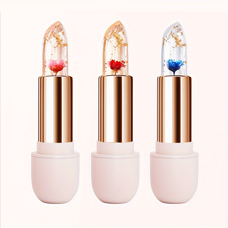 Crystal Color-Changing Petal Jelly Lipstick - LIPOXI