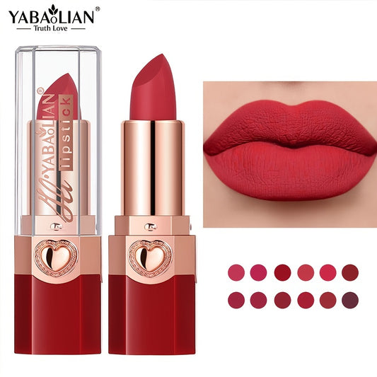 YABAOLIAN 12-Color Lipstick Set - LIPOXI