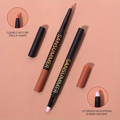 Matte Magic: 6-Piece Waterproof Lip Liner Set - LIPOXI