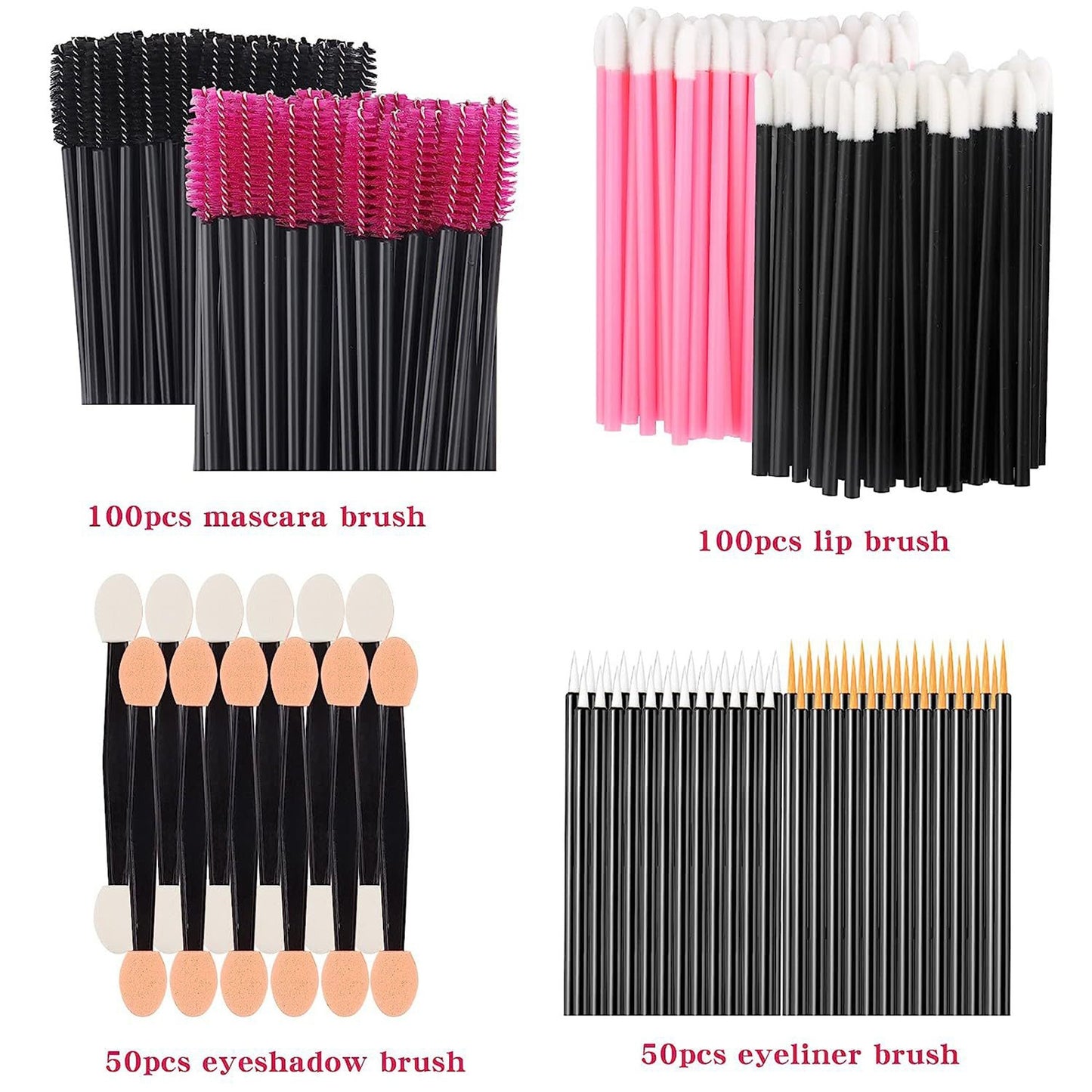 Ultimate 300pcs Disposable Makeup Tool Kit - LIPOXI