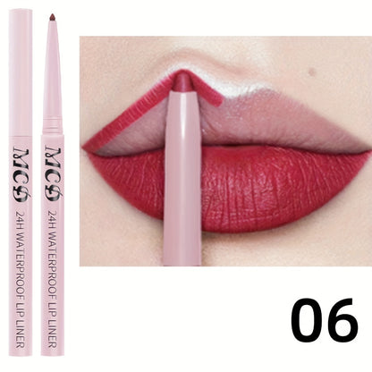 MCD Waterproof Lip Liner Crayon Set - LIPOXI