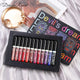 12 Vibrant Glitter Lip Gloss Collection