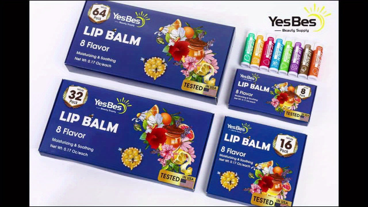 8-Piece Lip Balm Set - LIPOXI