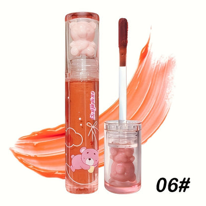 6-Color Bear Lip Glaze - LIPOXI