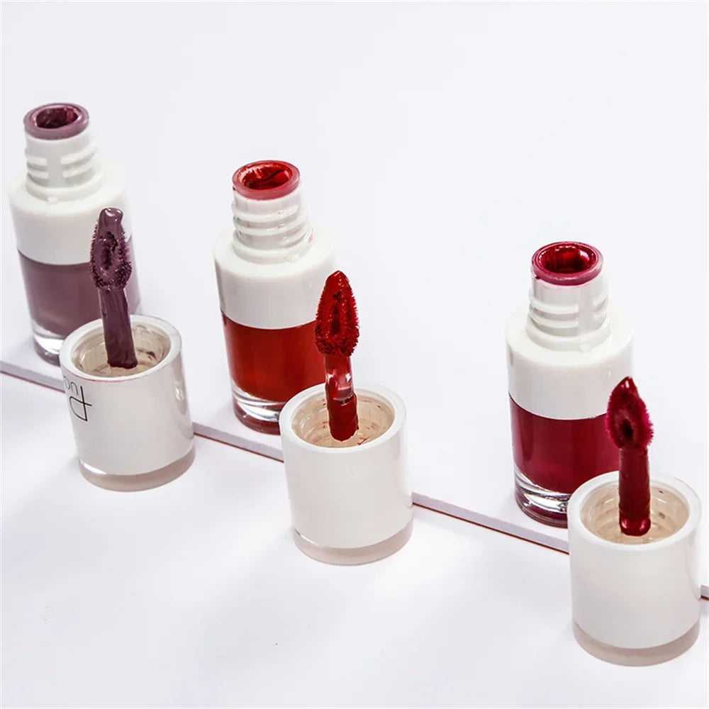 16 Colors Lip Gloss Sexy Pink Liquid Lipstick Long Lasting Velvet Tint - LIPOXI