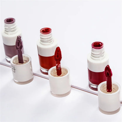 16 Colors Lip Gloss Sexy Pink Liquid Lipstick Long Lasting Velvet Tint - LIPOXI