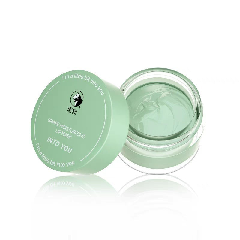 Grape Infusion Lip Mask in Green Bottle - LIPOXI