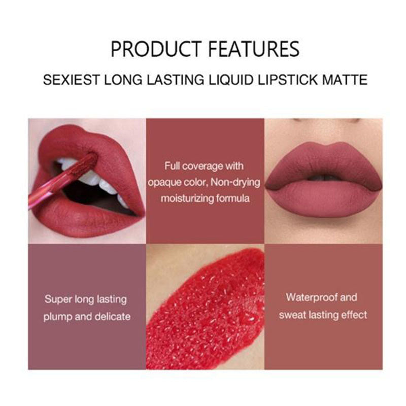 Long Lasting Waterproof Lipstick Set - LIPOXI