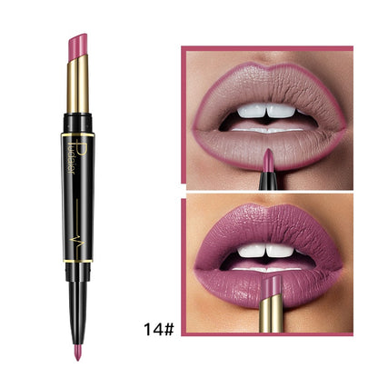 Double-Ended Matte Lip Liner & Lipstick - LIPOXI