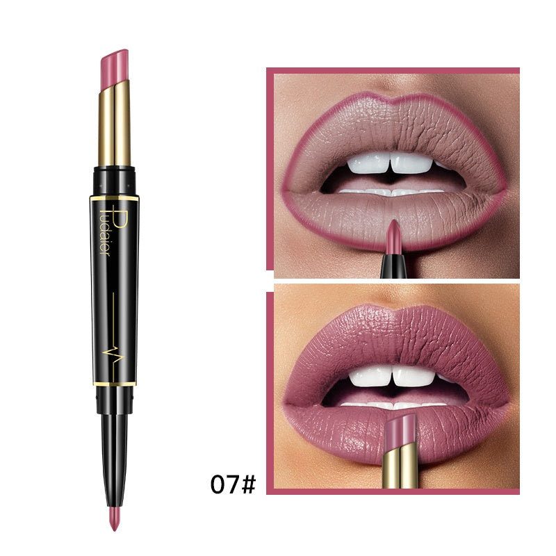 Double-Ended Matte Lip Liner & Lipstick - LIPOXI